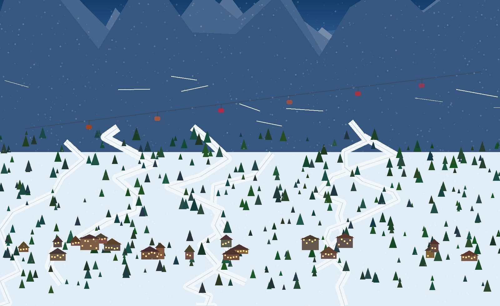 winter alpine scene 68