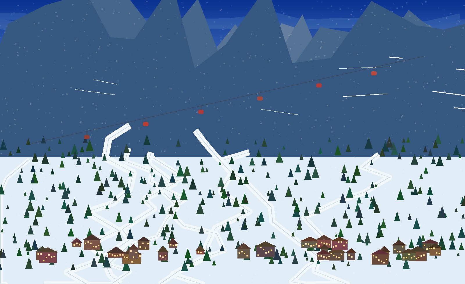 winter alpine scene 69