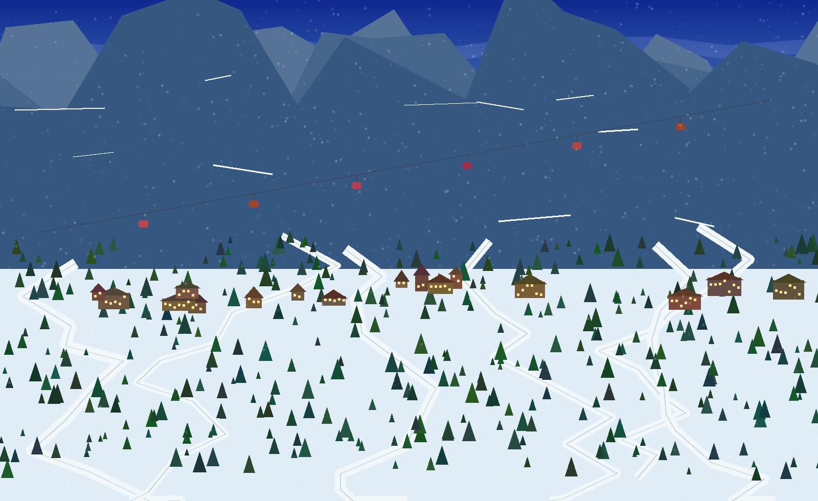 winter panoramic scene 70