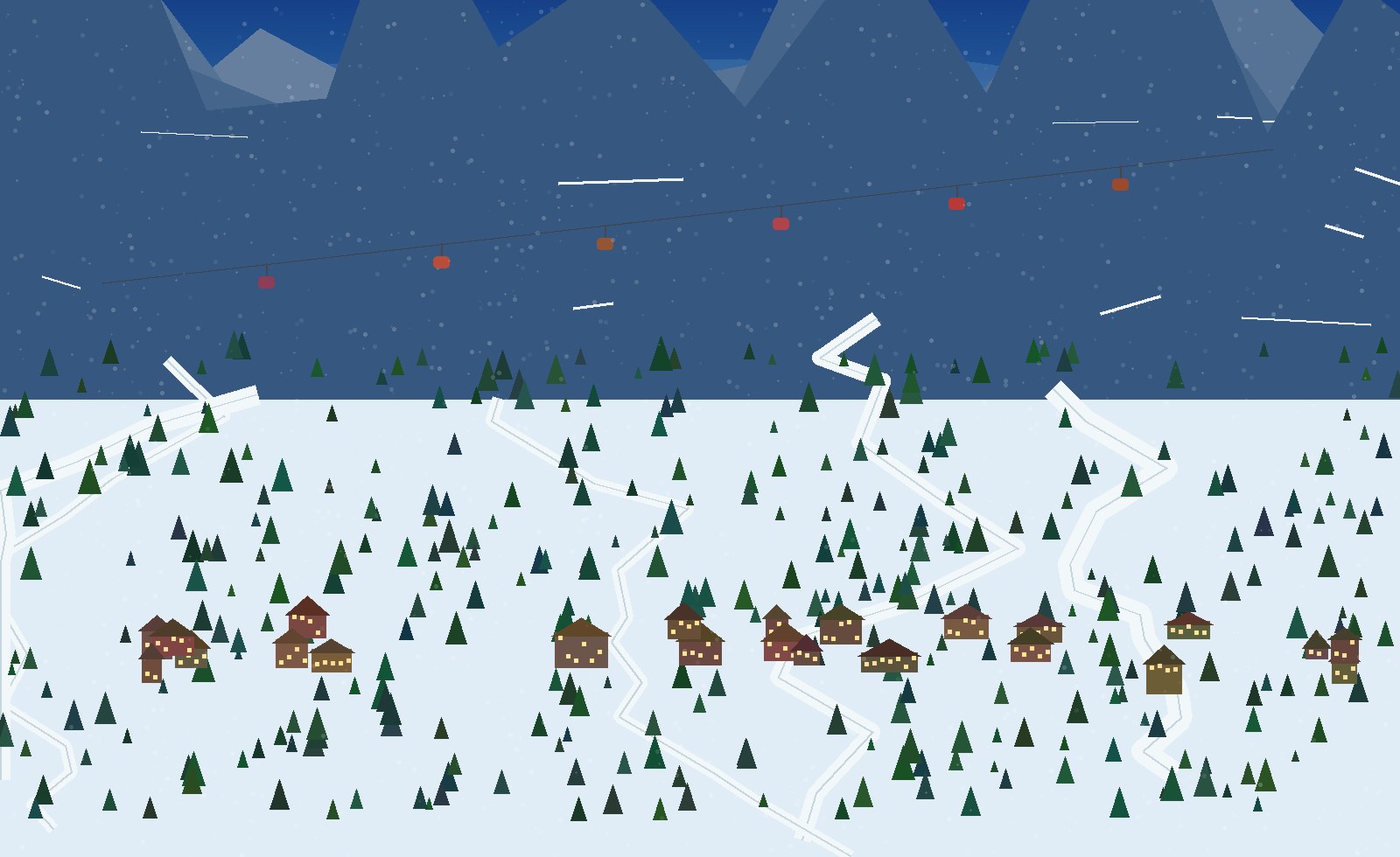 winter panoramic scene 71