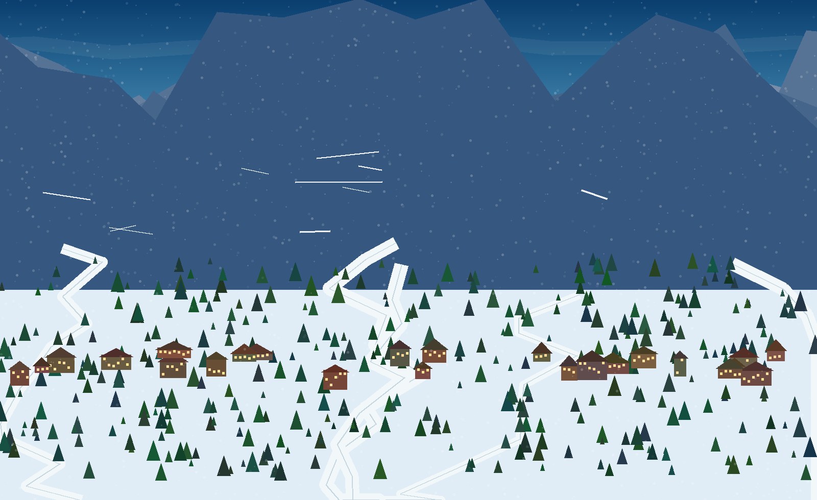 winter alpine scene 71