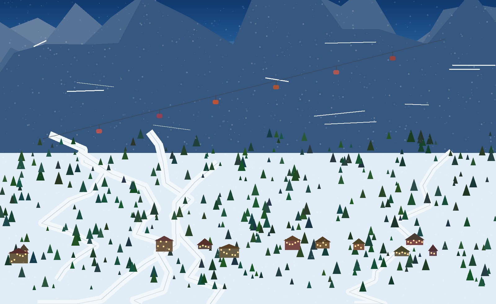 winter panoramic scene 73