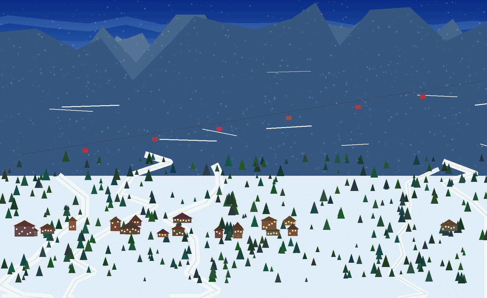 winter alpine scene 73