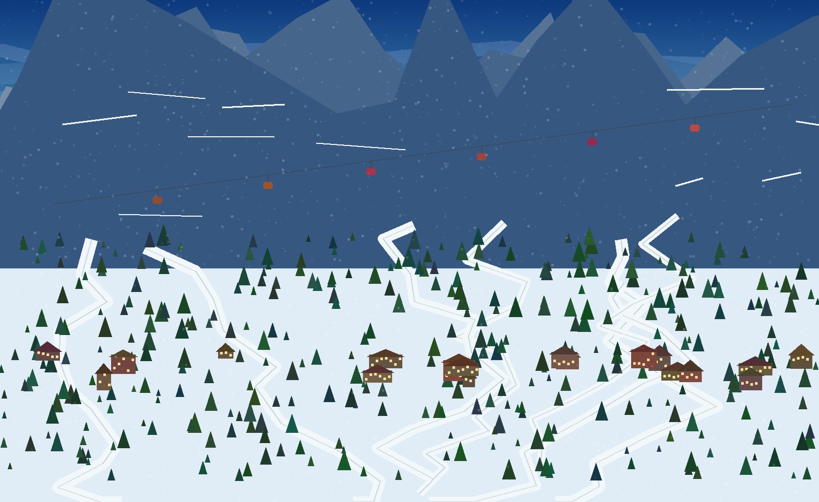 winter panoramic scene 74