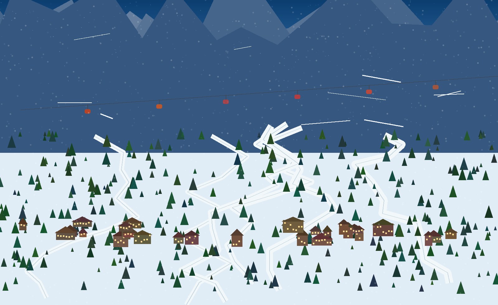 winter panoramic scene 76