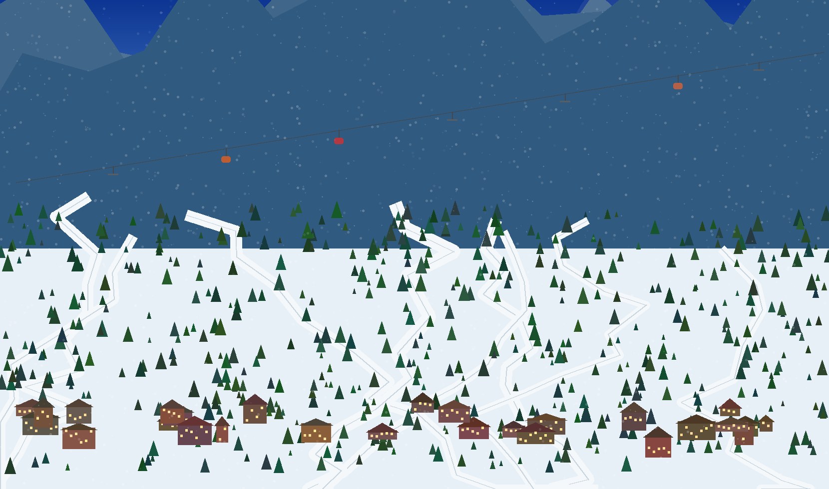 winter panoramic scene 82