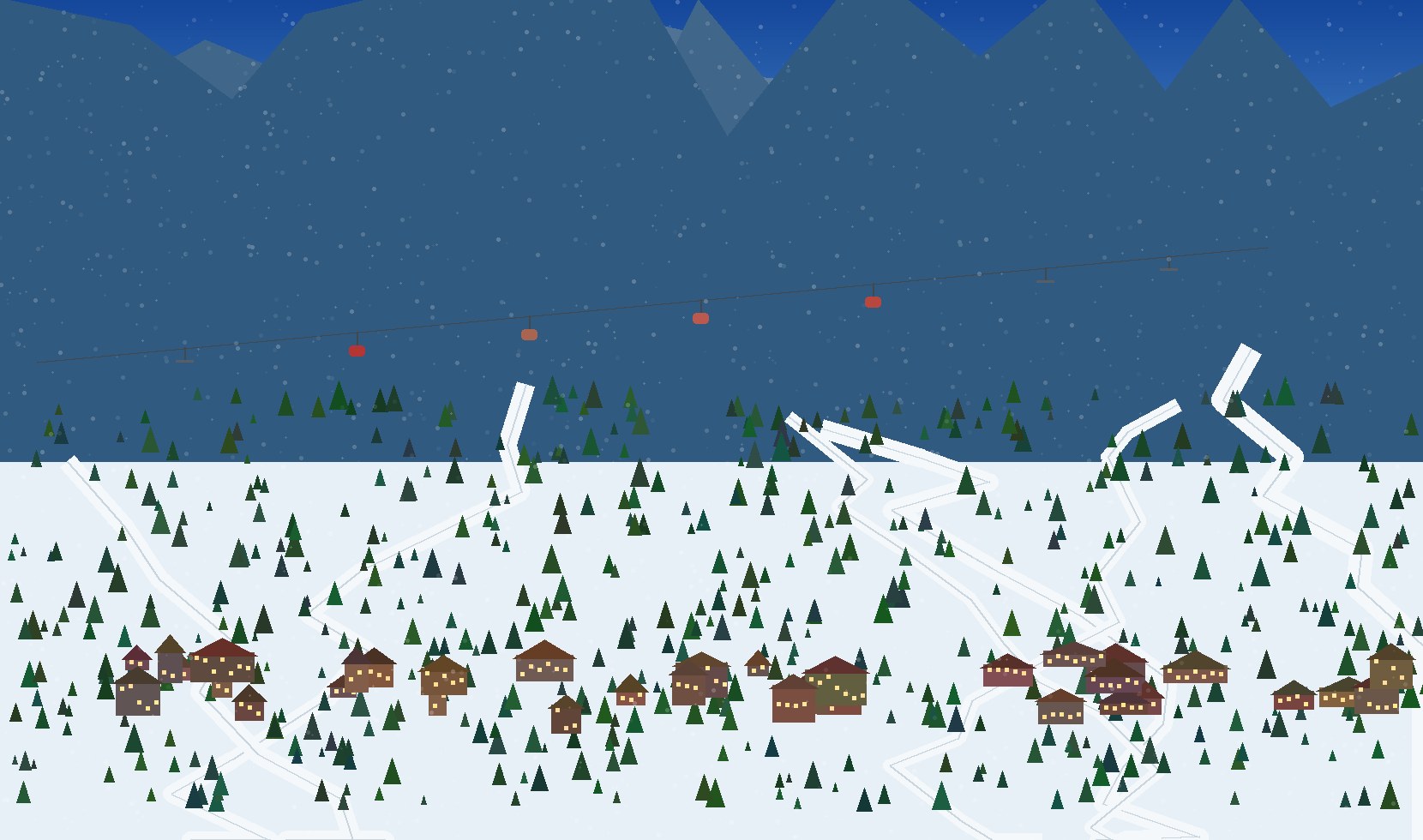 winter alpine scene 82