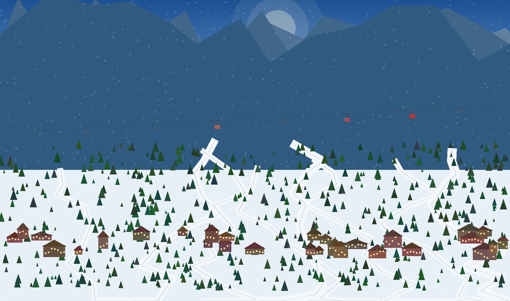 winter panoramic scene 83