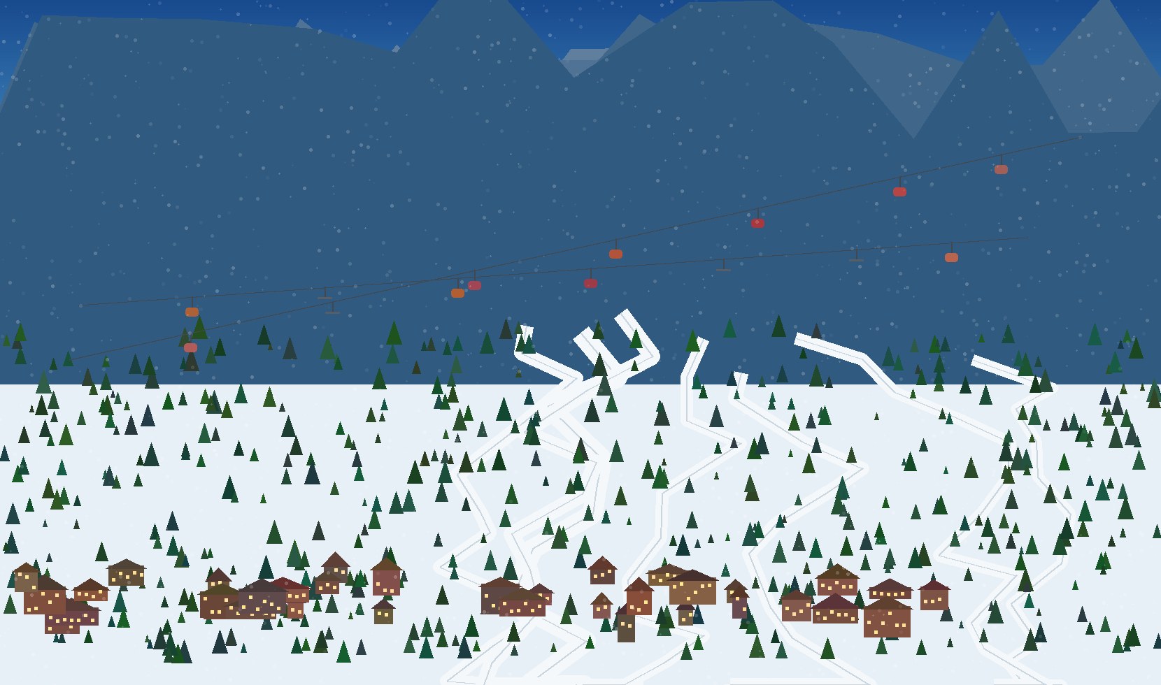winter panoramic scene 4