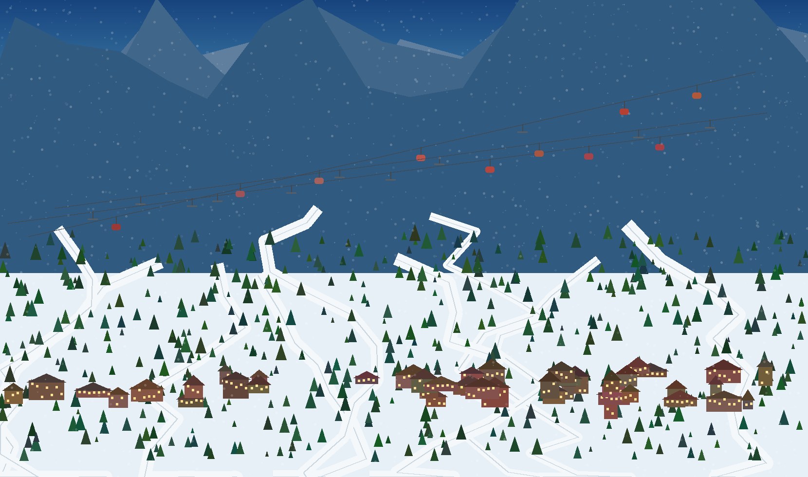 winter panoramic scene 85