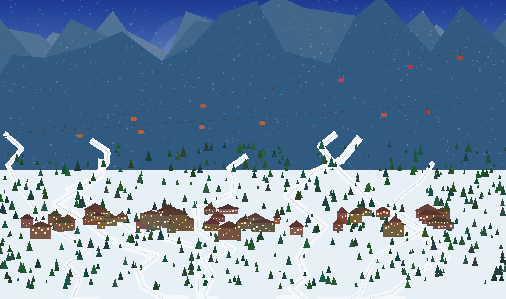 winter panoramic scene 7