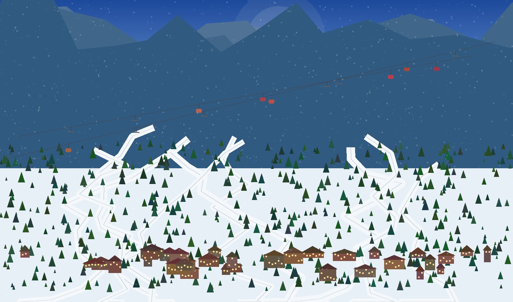 winter panoramic scene 88