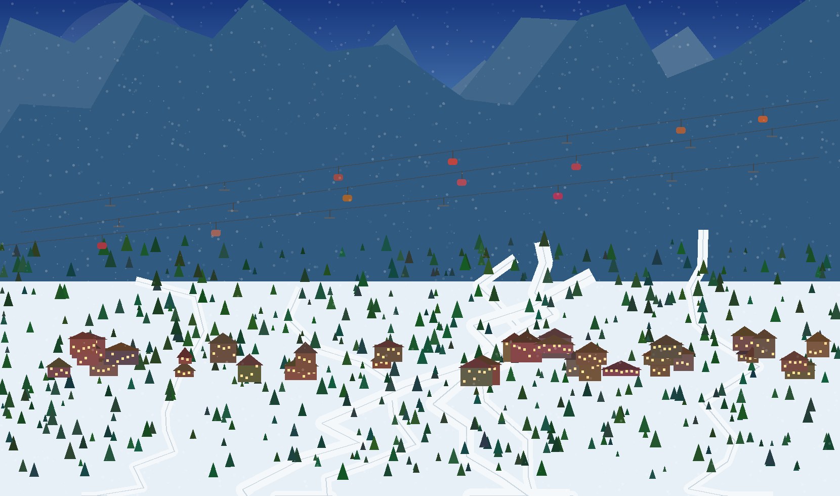 winter panoramic scene 9