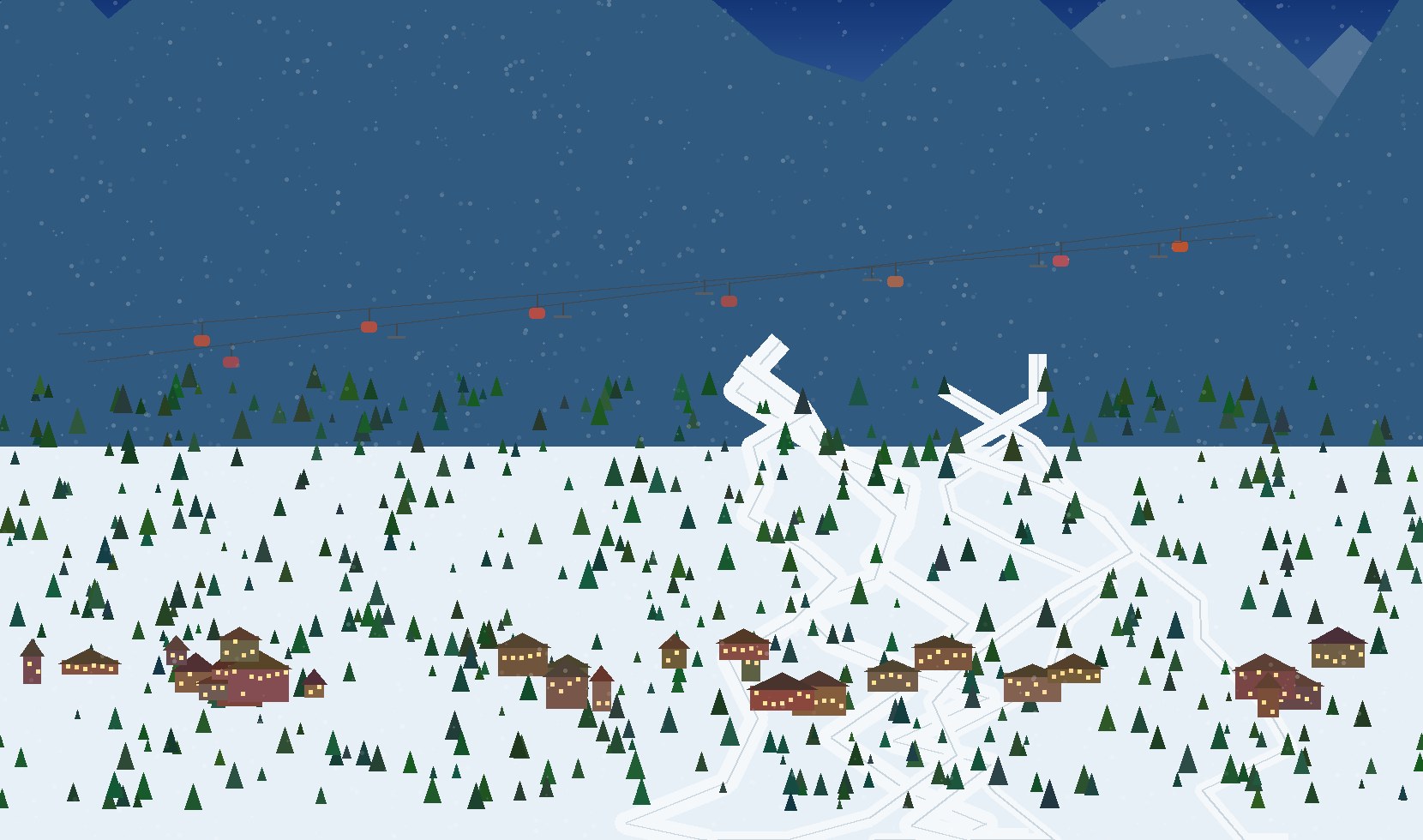 winter panoramic scene 10