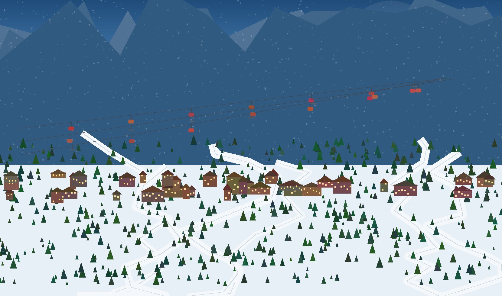 winter panoramic scene 92