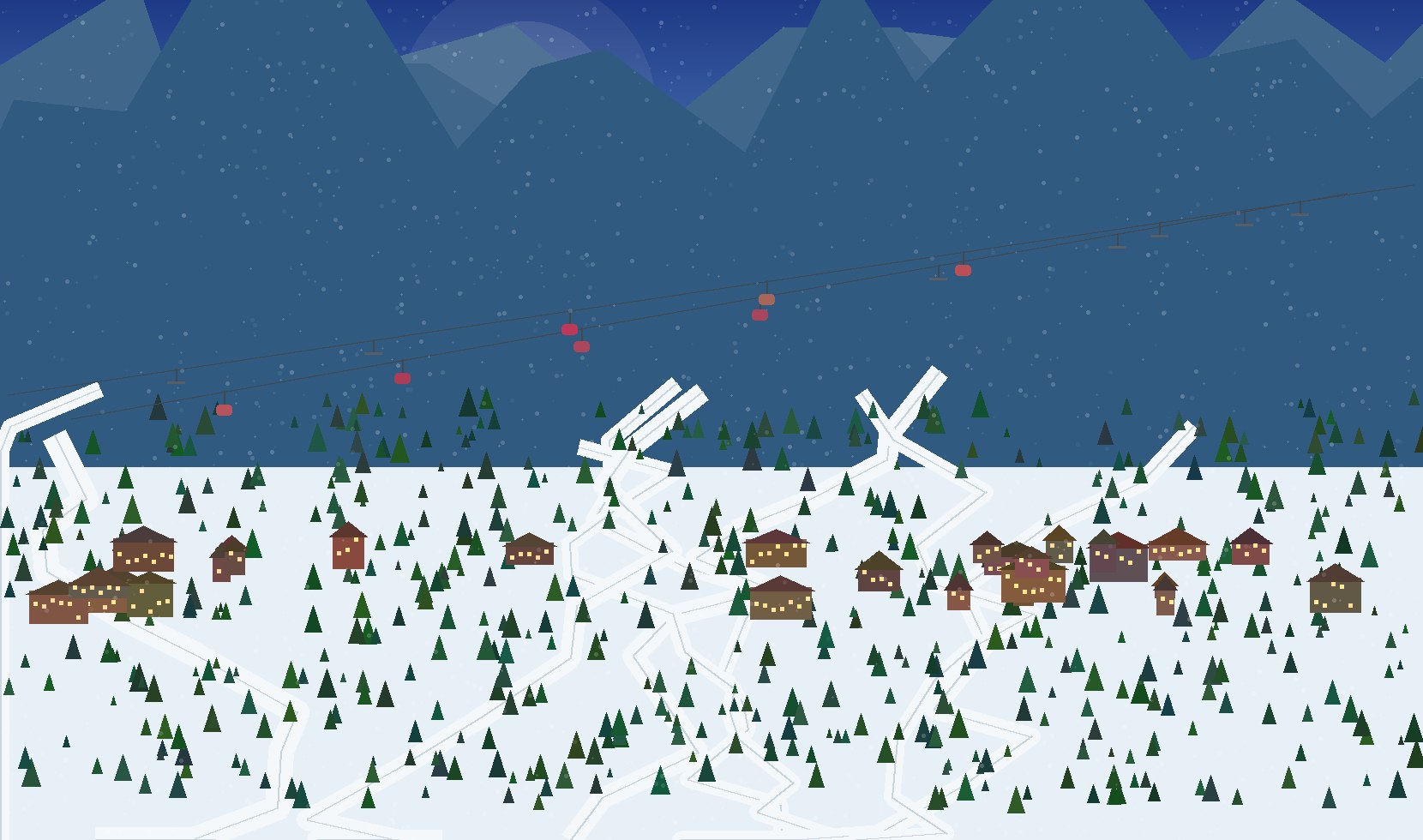 winter alpine scene 94