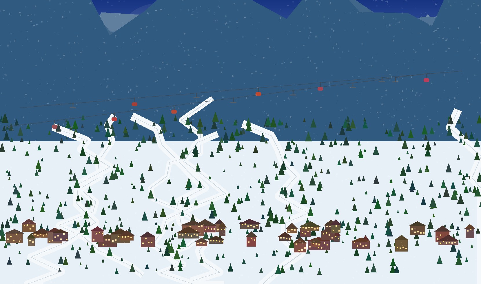 winter panoramic scene 95