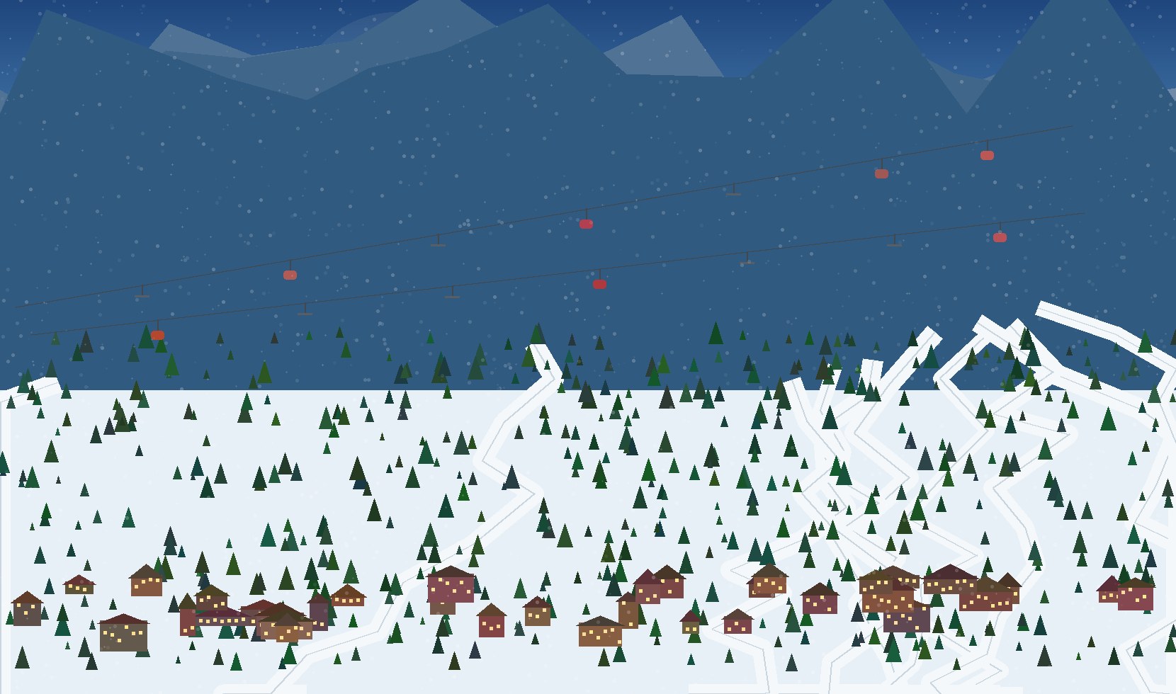 winter panoramic scene 97