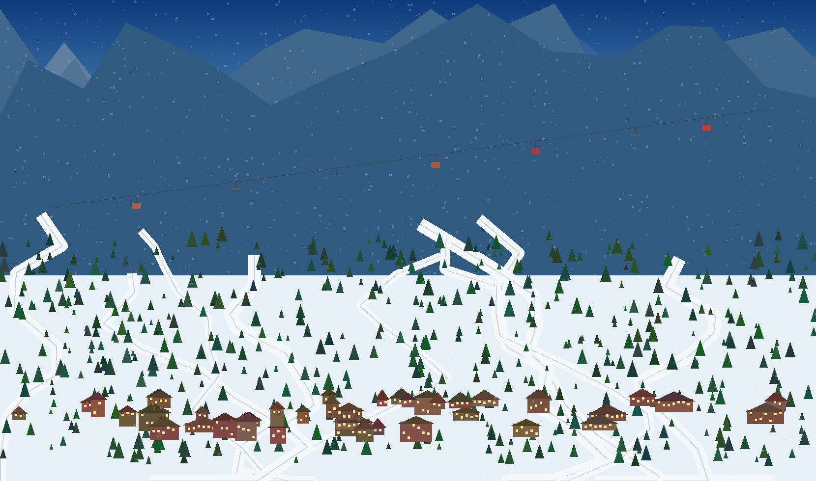 winter panoramic scene 99