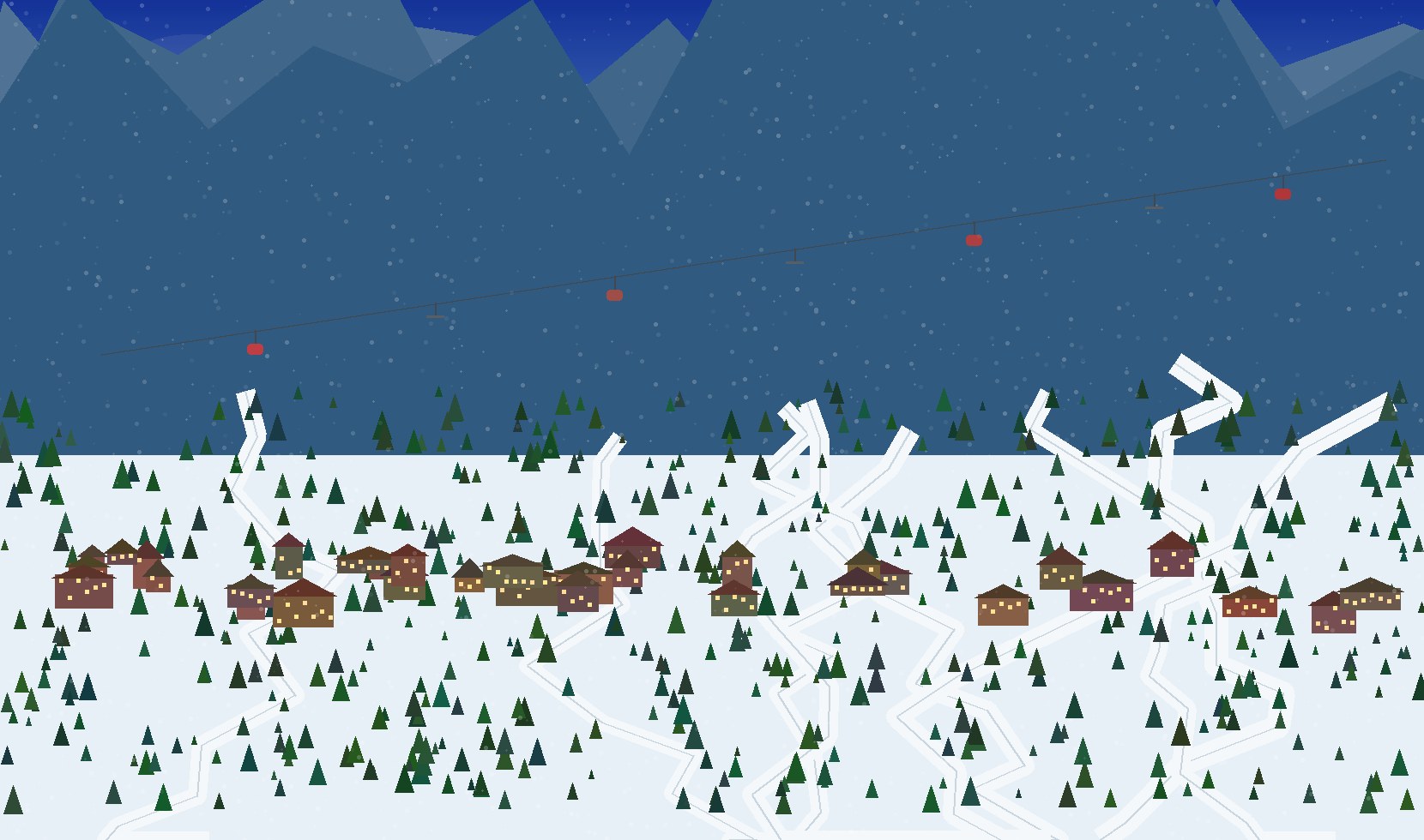 winter panoramic scene 20