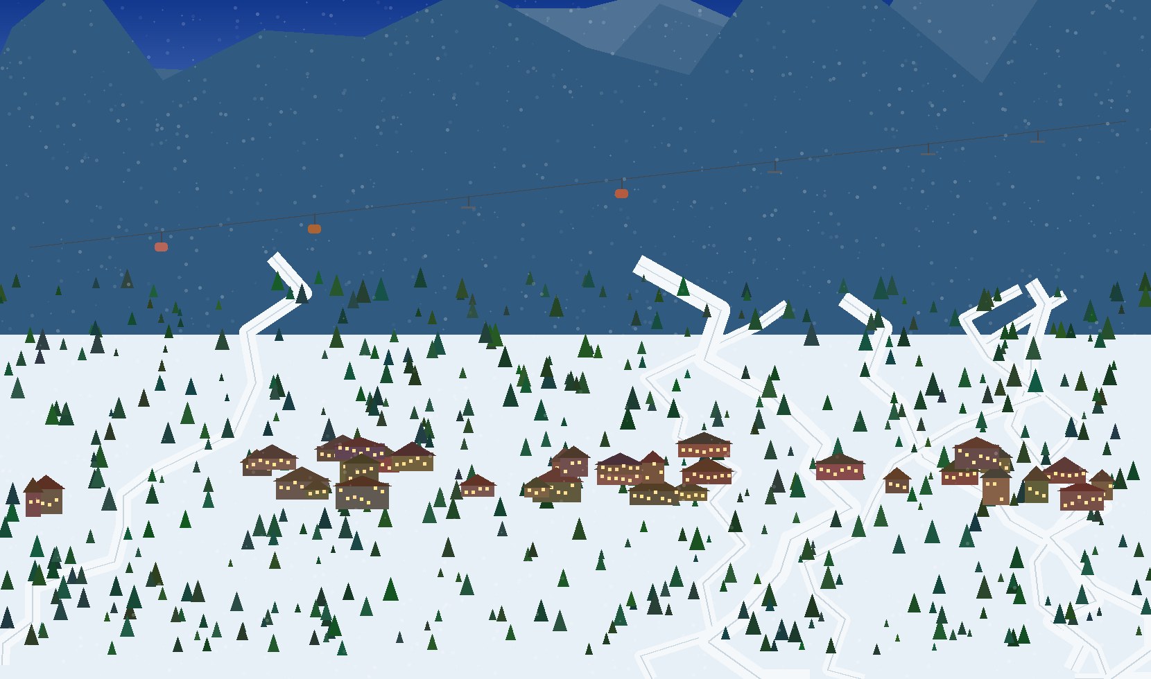 winter panoramic scene 101