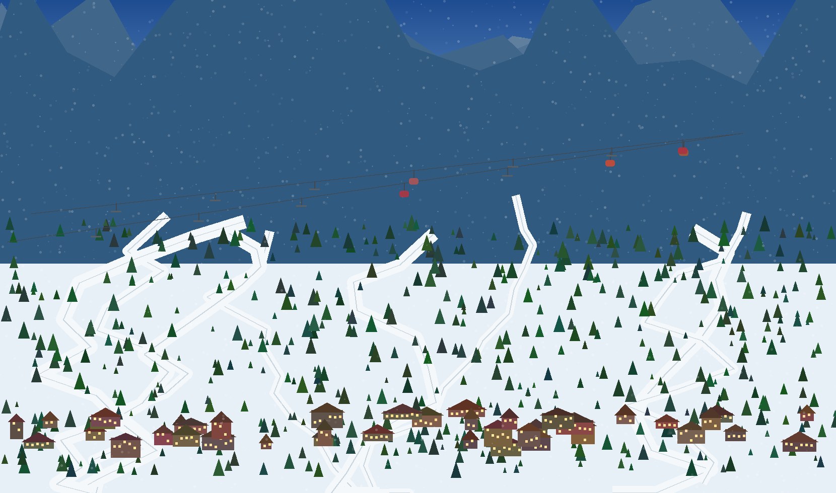 winter panoramic scene 102