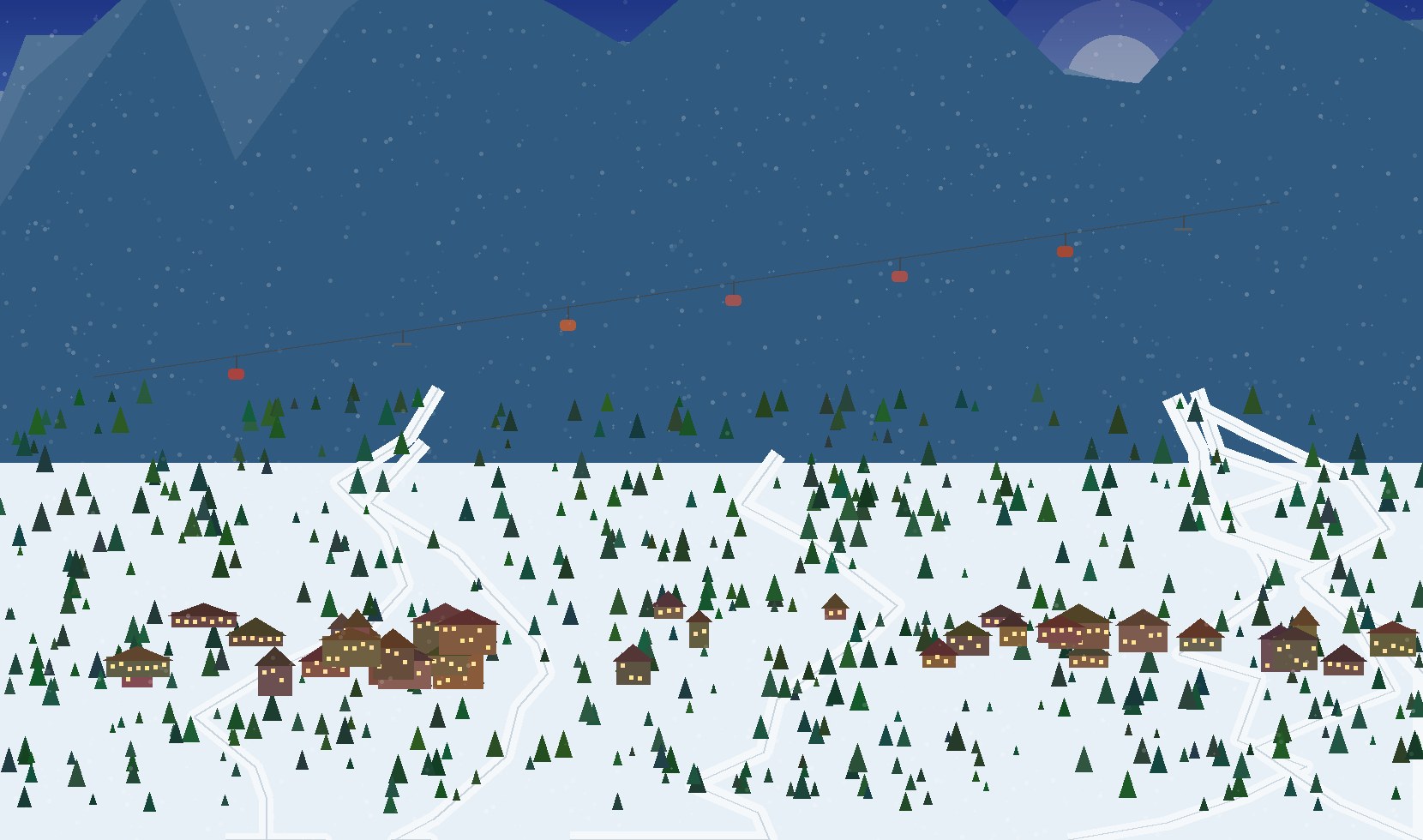 winter panoramic scene 103