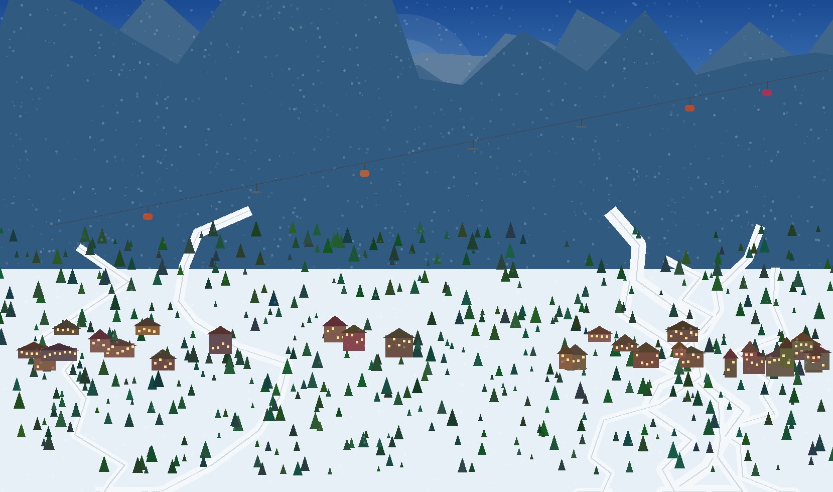 winter panoramic scene 106