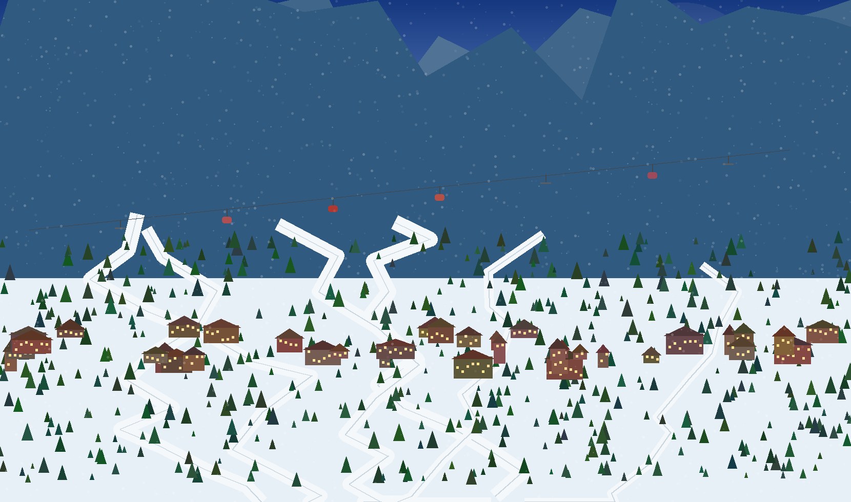 winter alpine scene 28