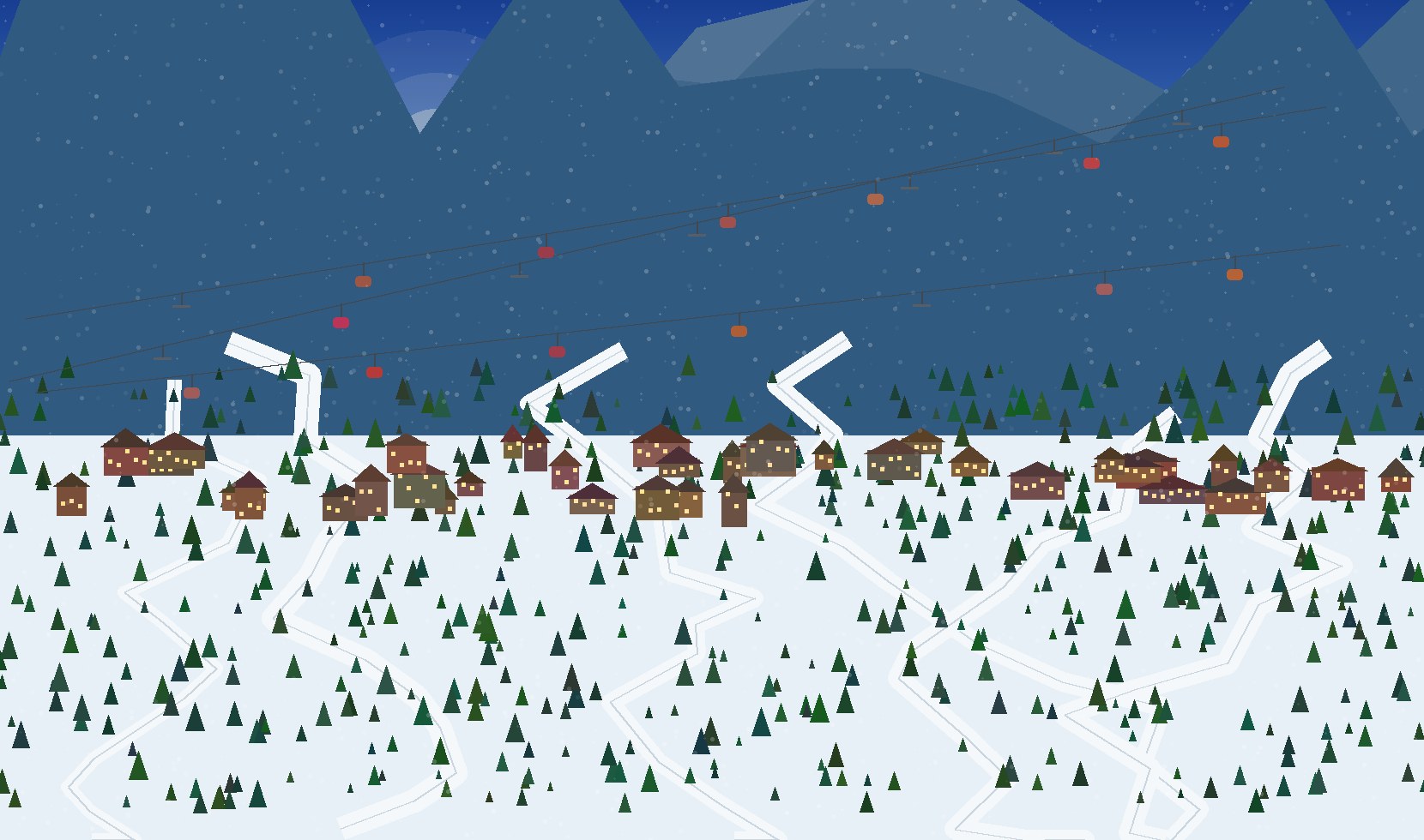 winter panoramic scene 30