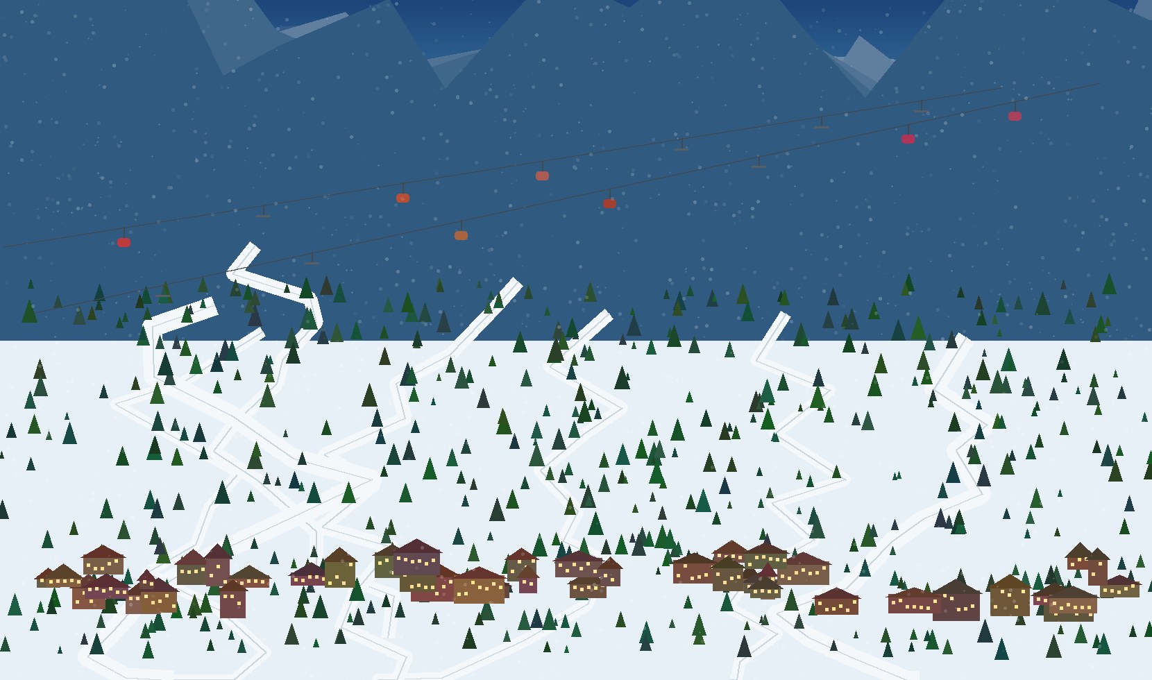 winter alpine scene 30