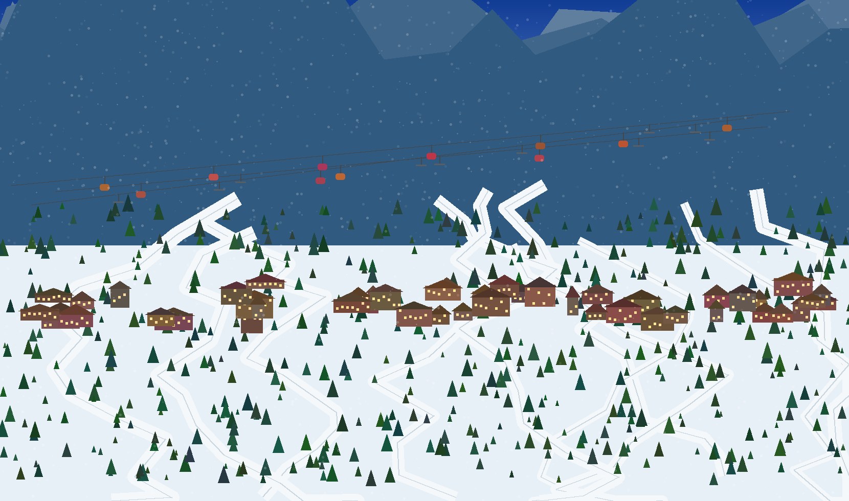 winter alpine scene 31