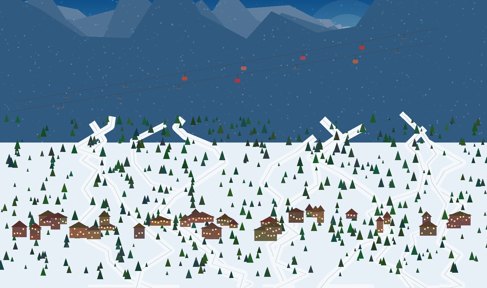 winter panoramic scene 32