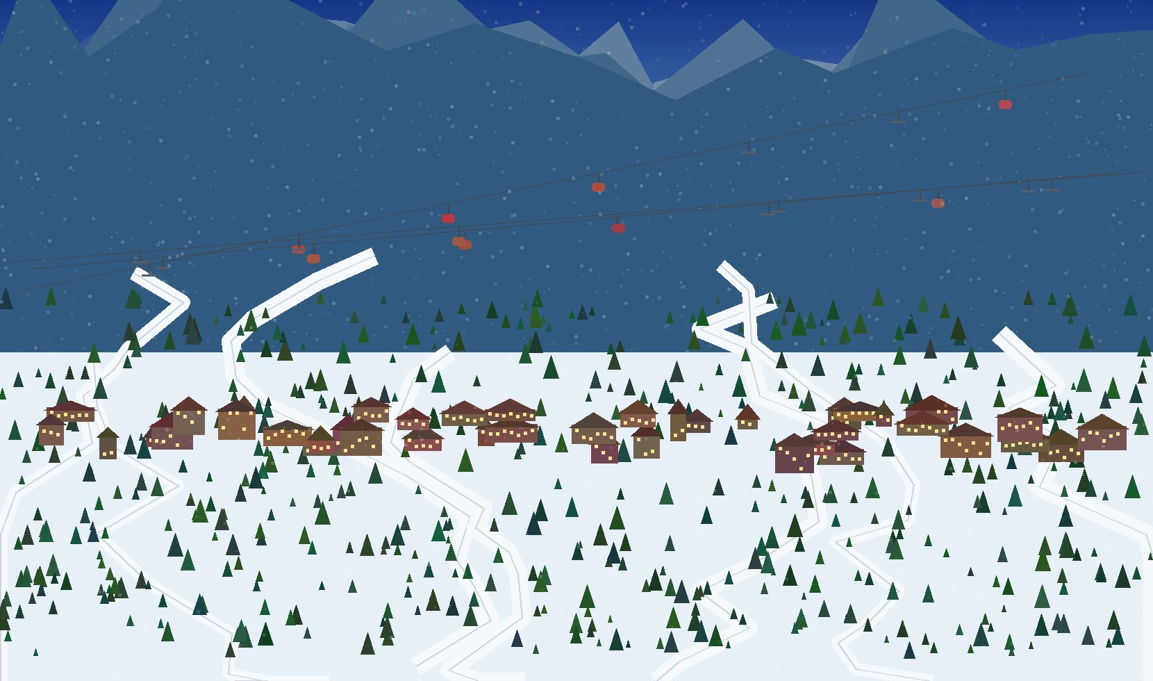 winter alpine scene 32