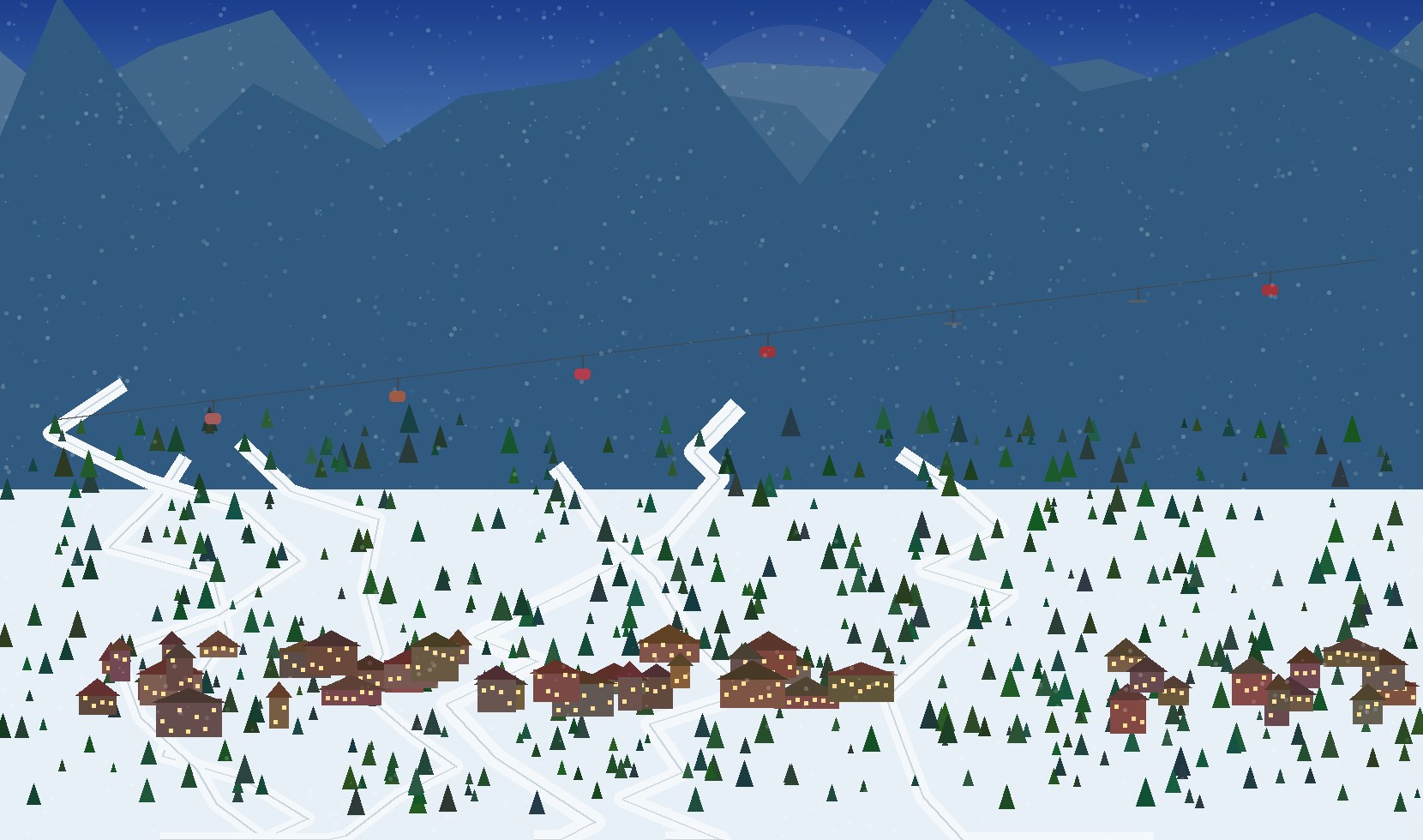 winter panoramic scene 35