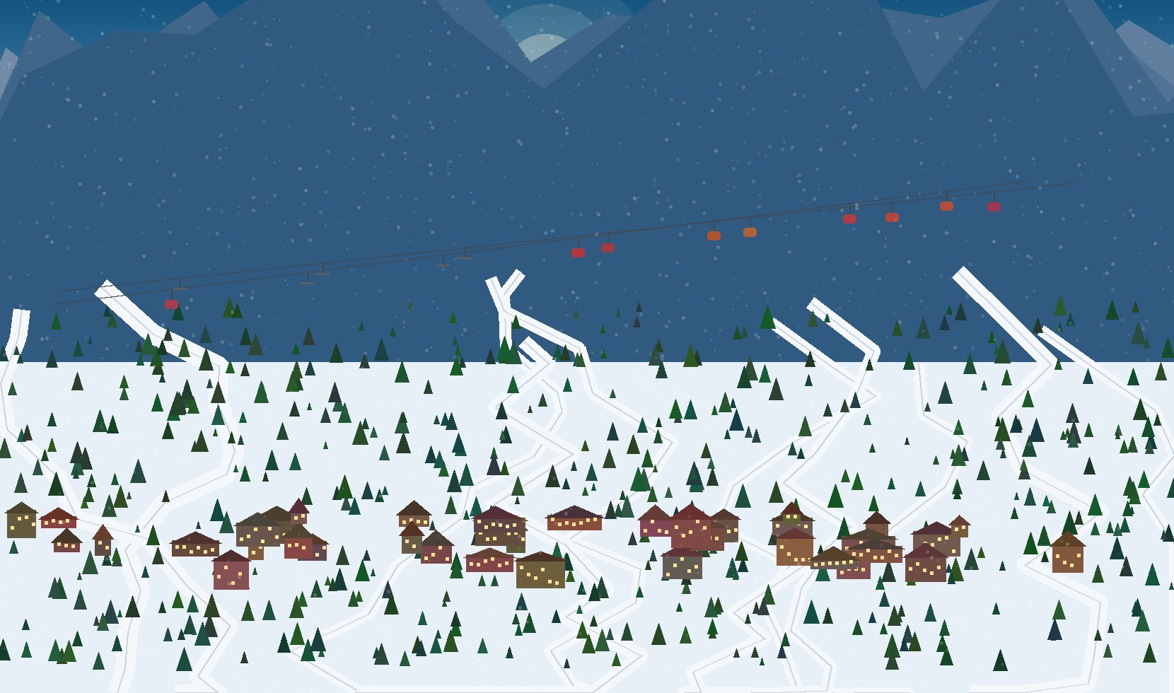 winter alpine scene 35