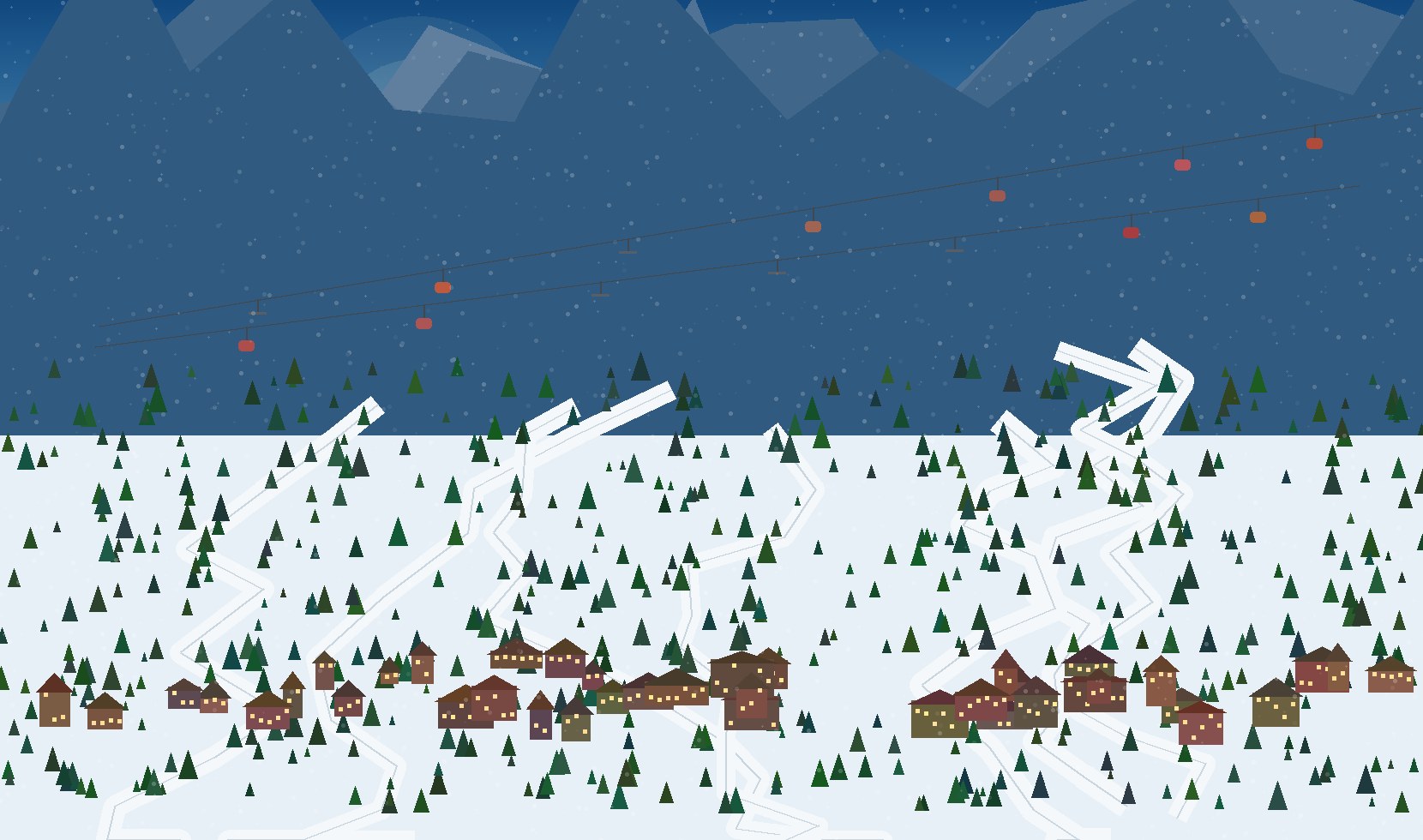 winter panoramic scene 36