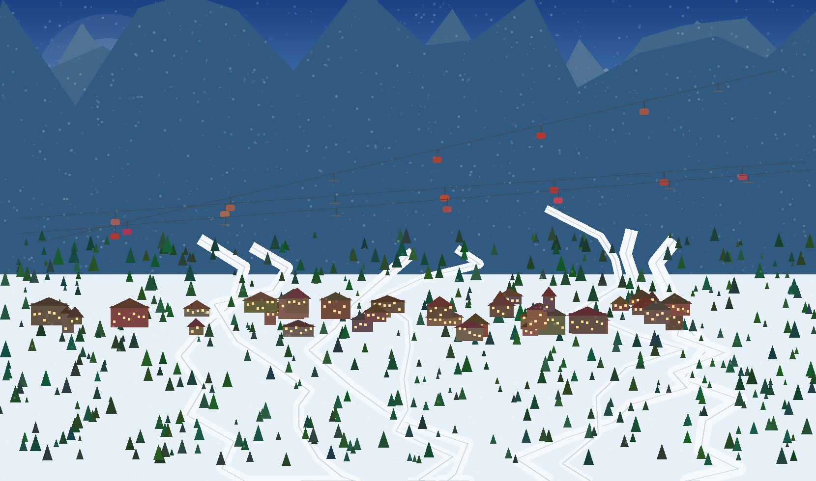 winter panoramic scene 37