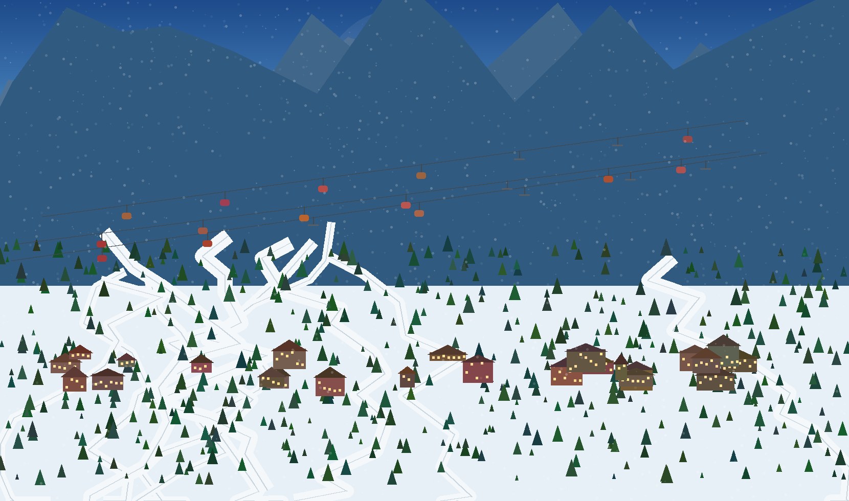 winter panoramic scene 38