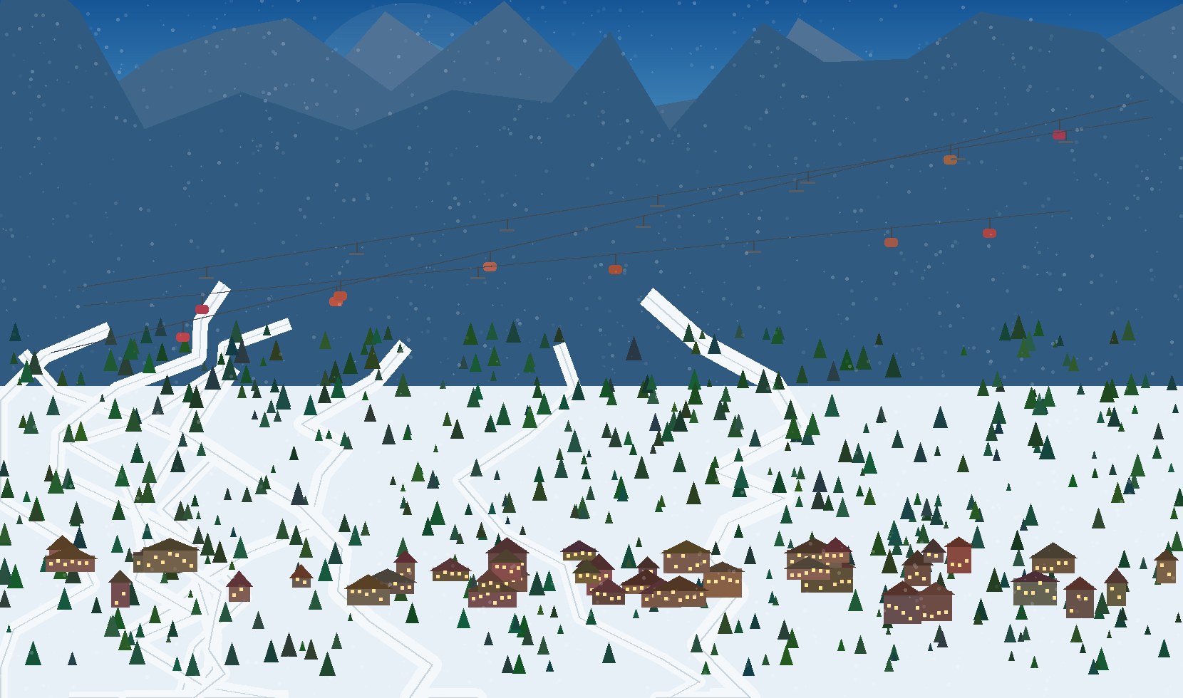 winter alpine scene 42