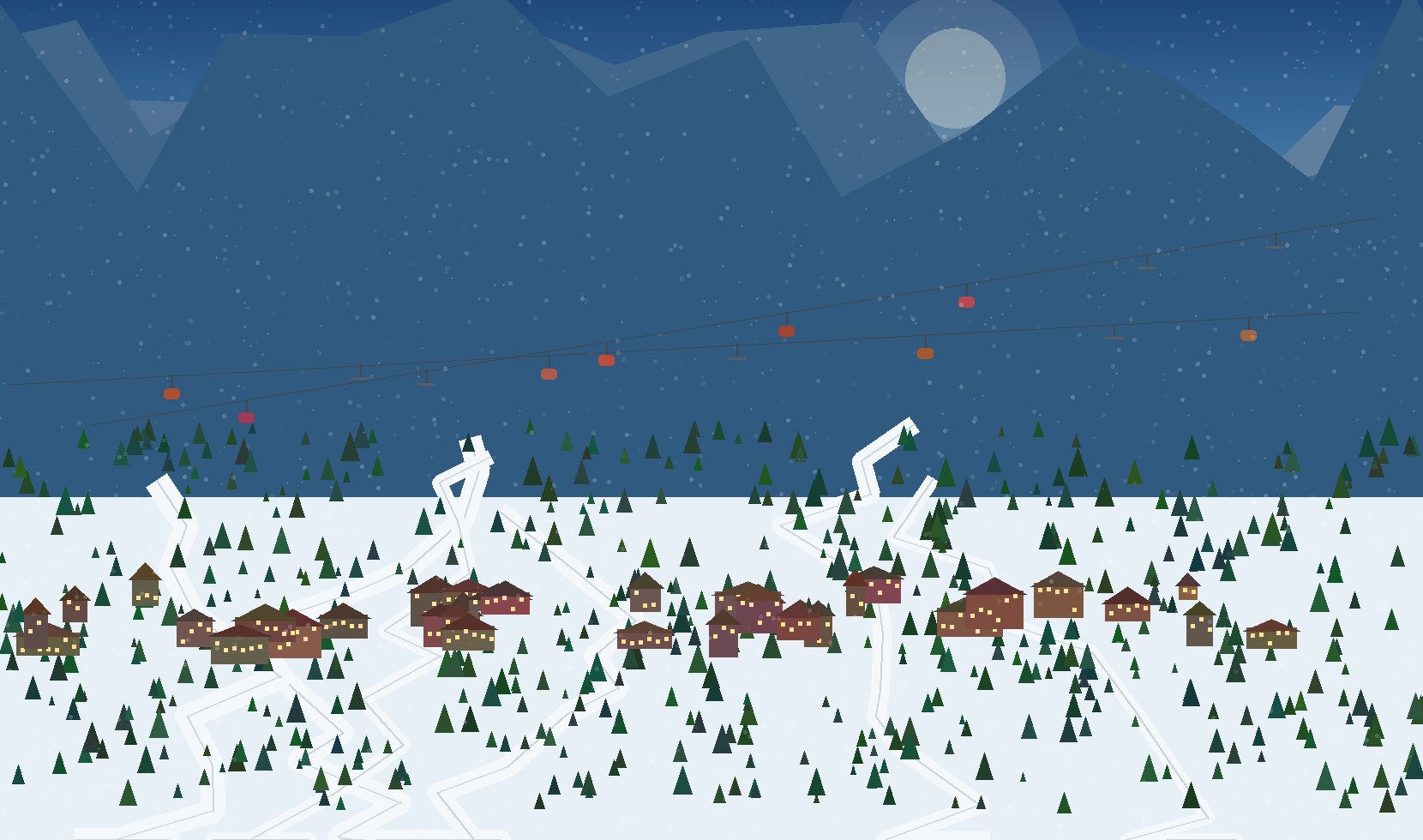 winter panoramic scene 43