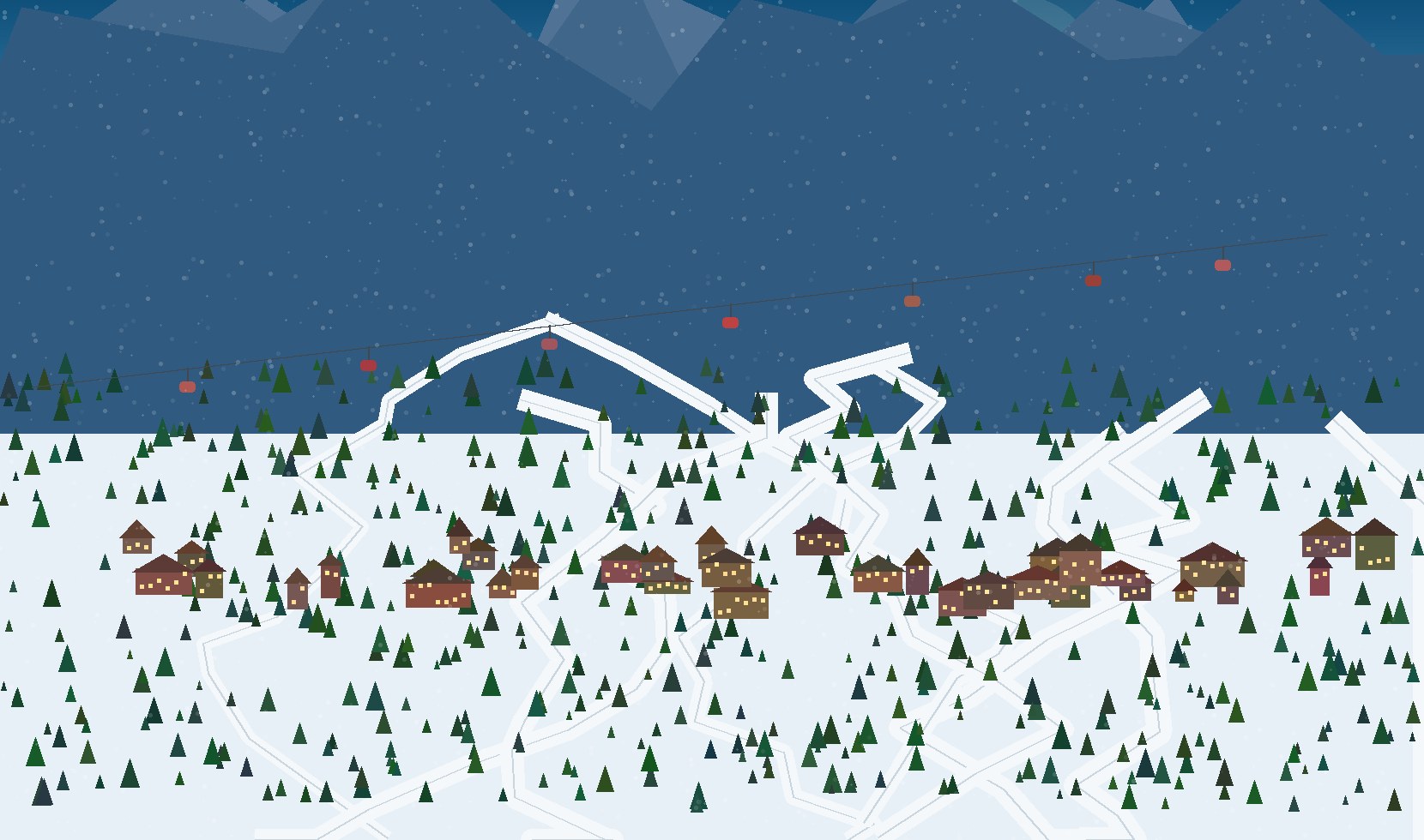 winter panoramic scene 45