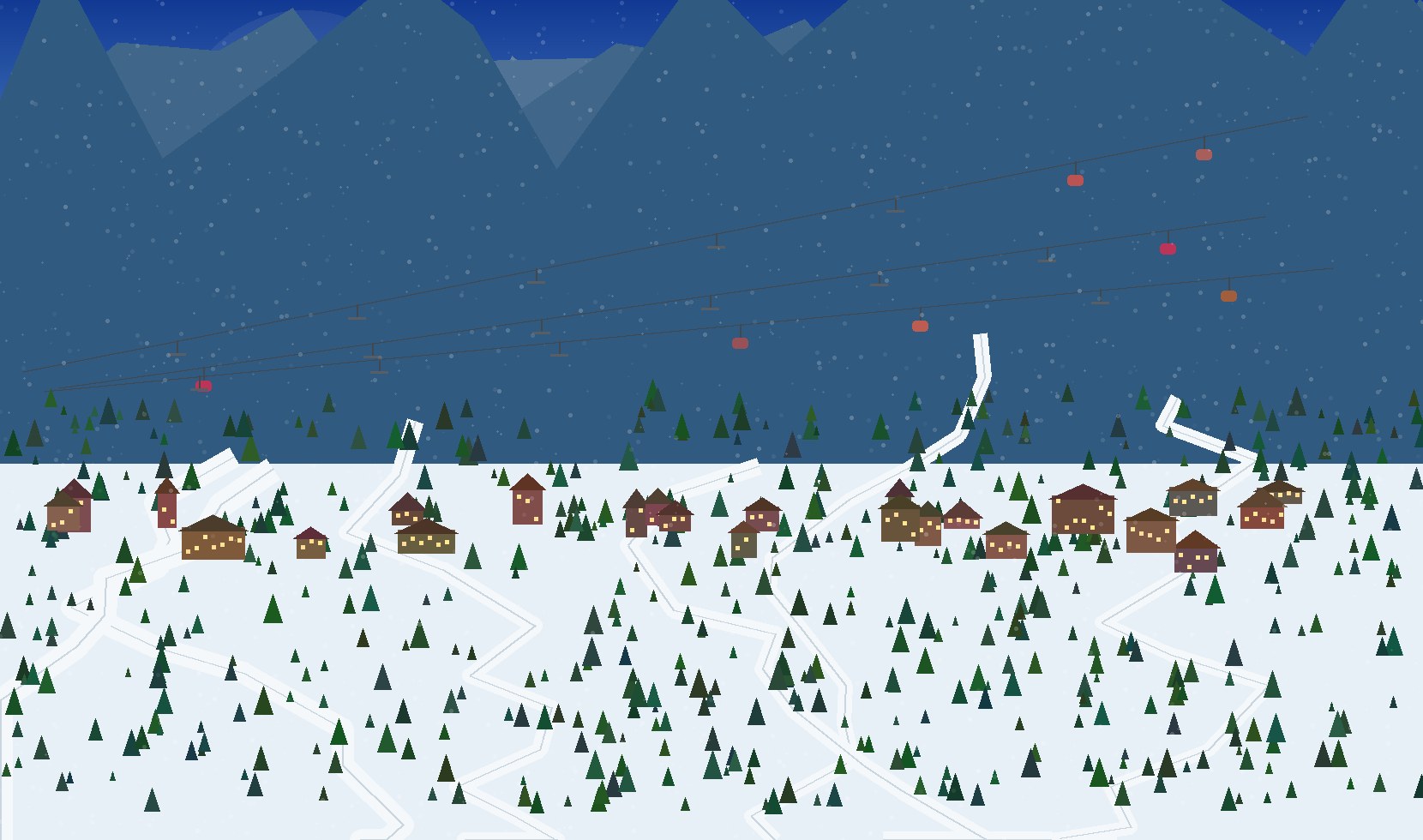 winter alpine scene 47