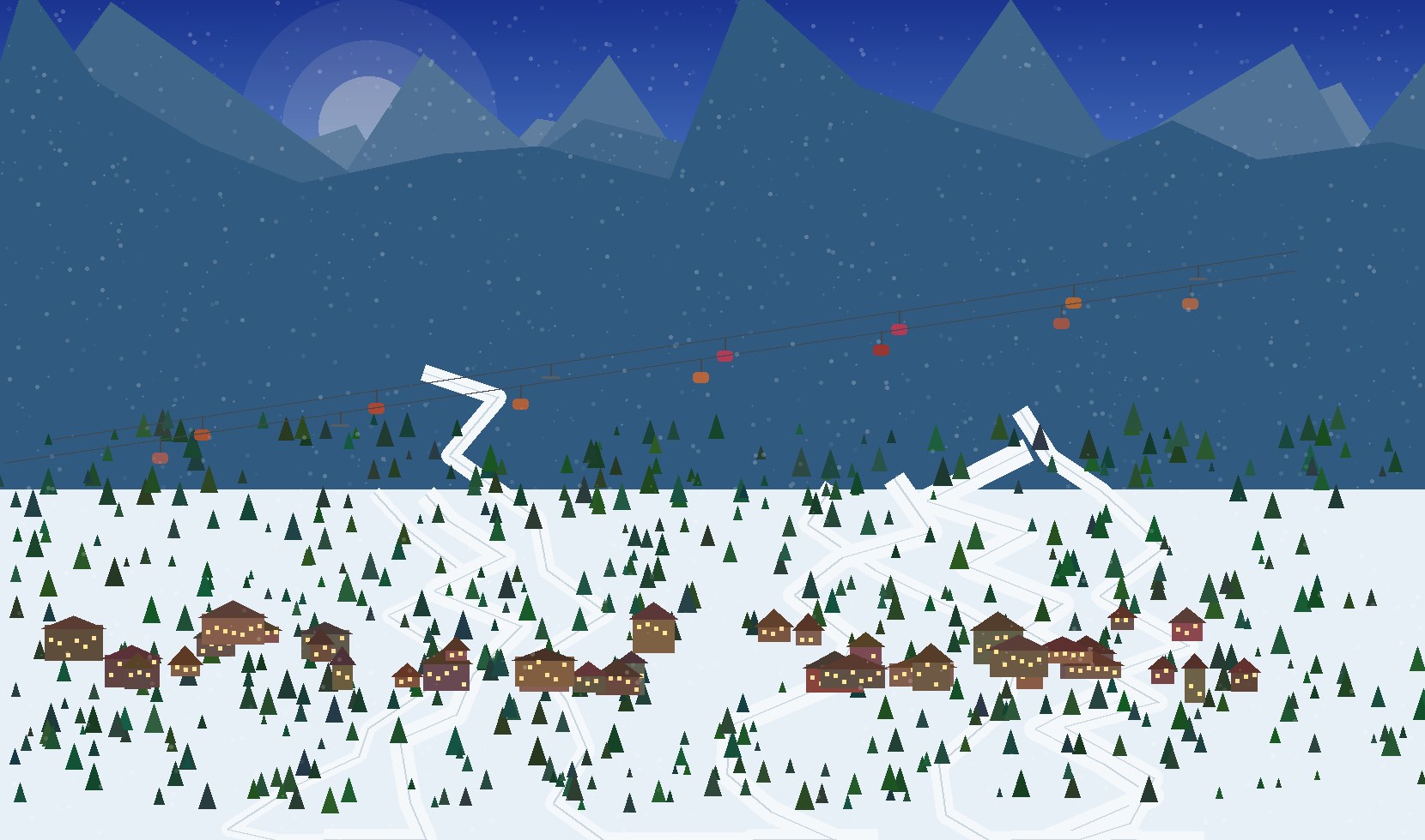 winter panoramic scene 48