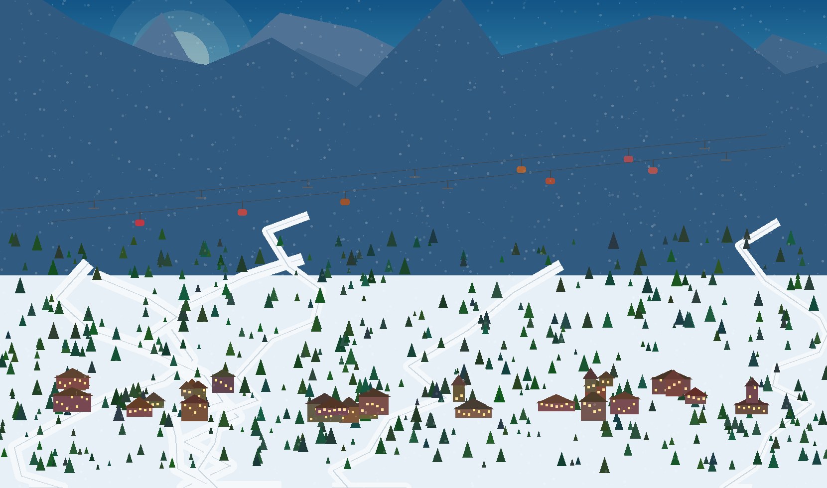 winter panoramic scene 53