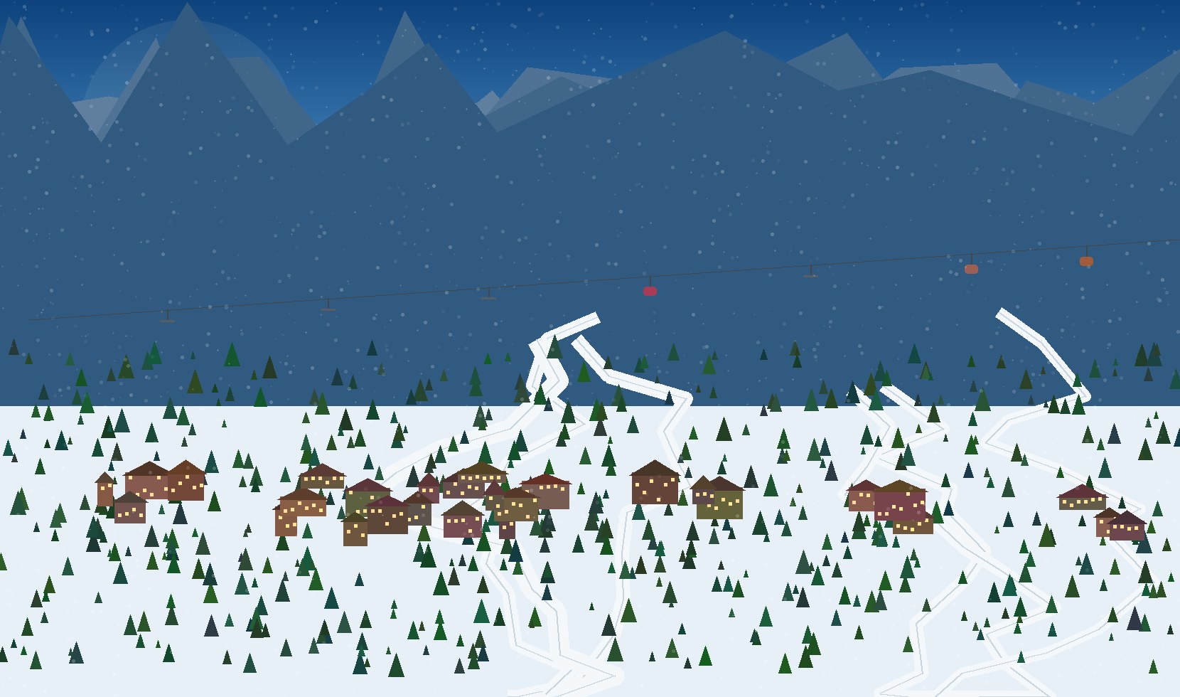 winter panoramic scene 54