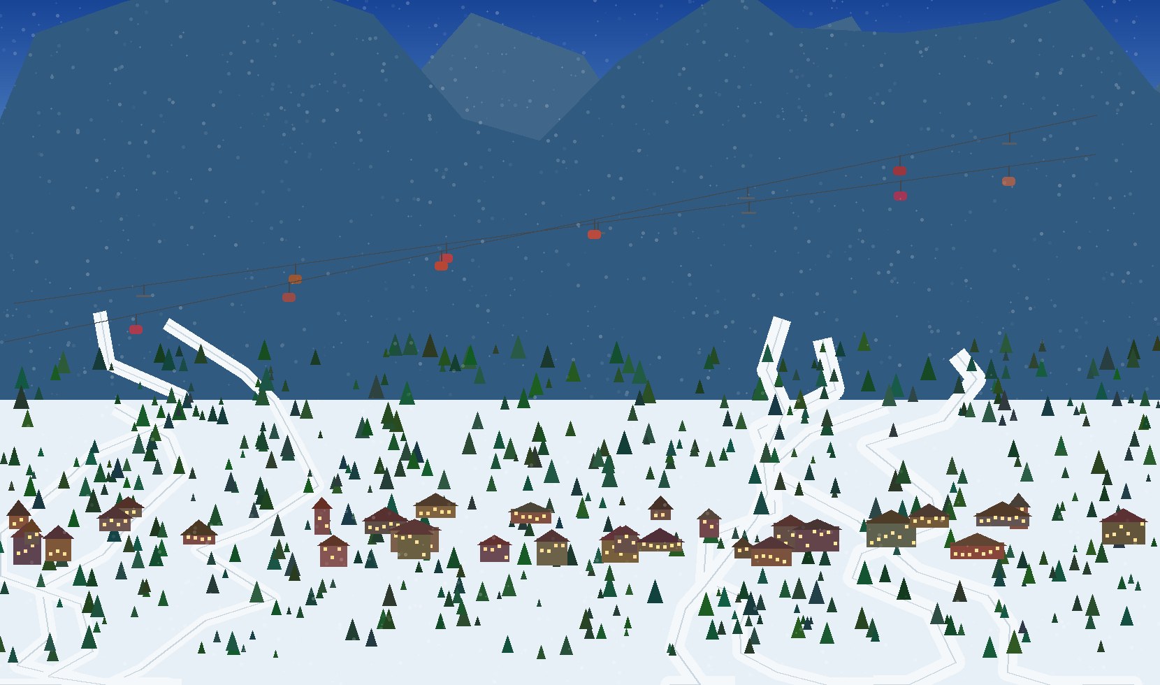 winter panoramic scene 55