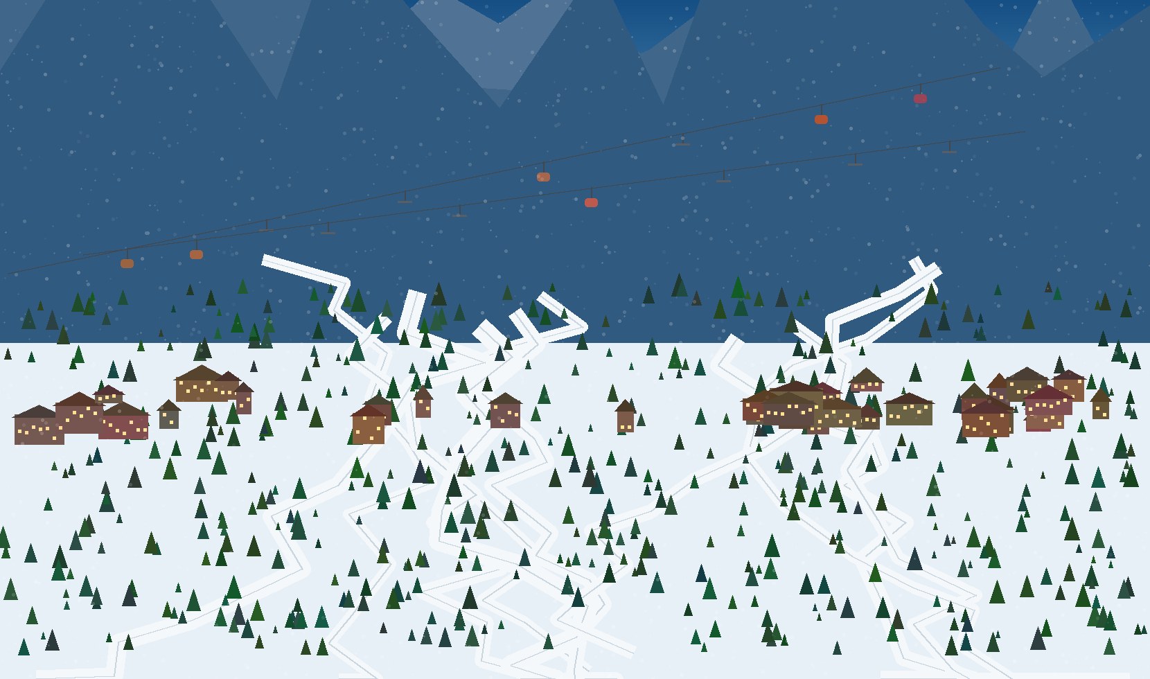 winter alpine scene 56