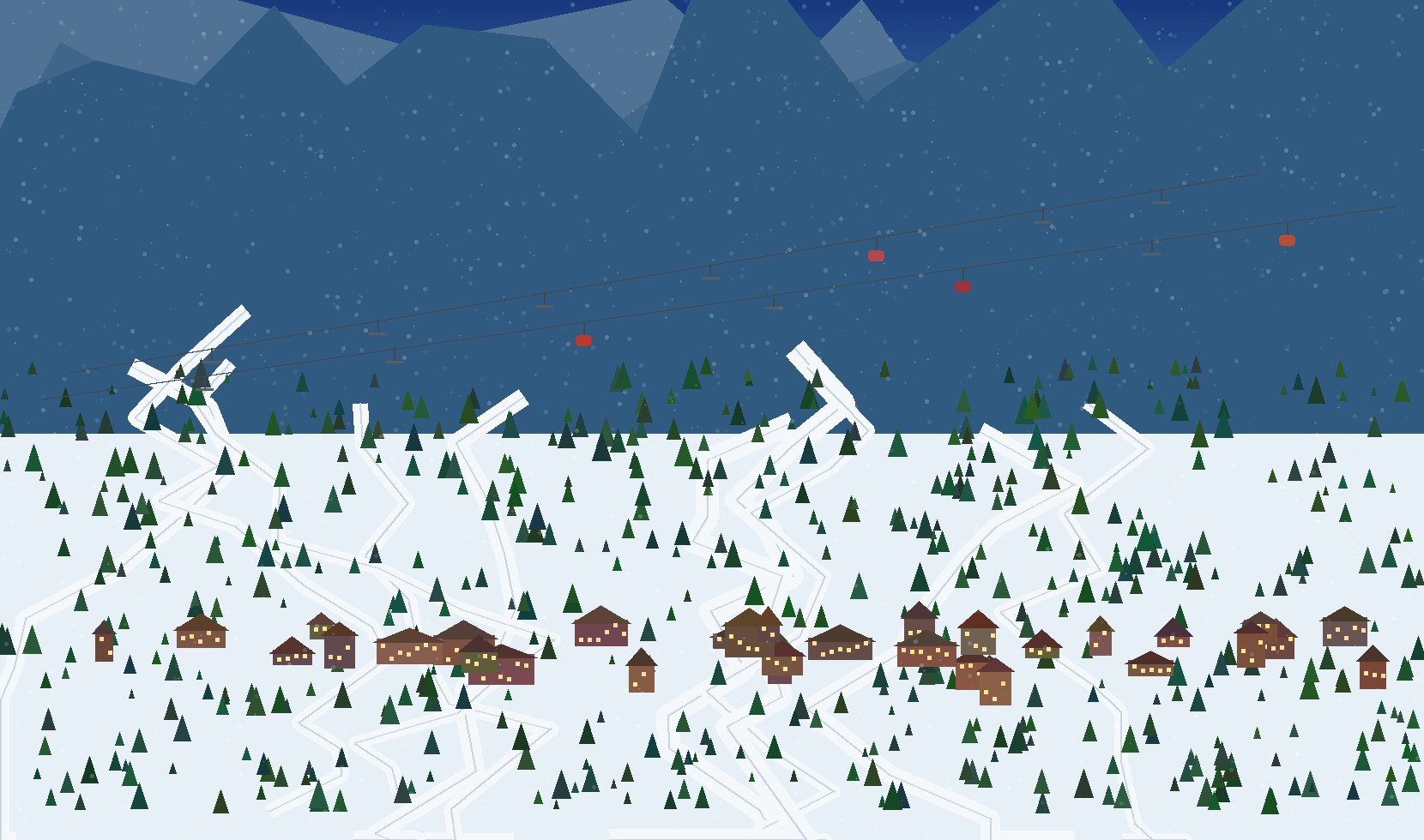 winter panoramic scene 57