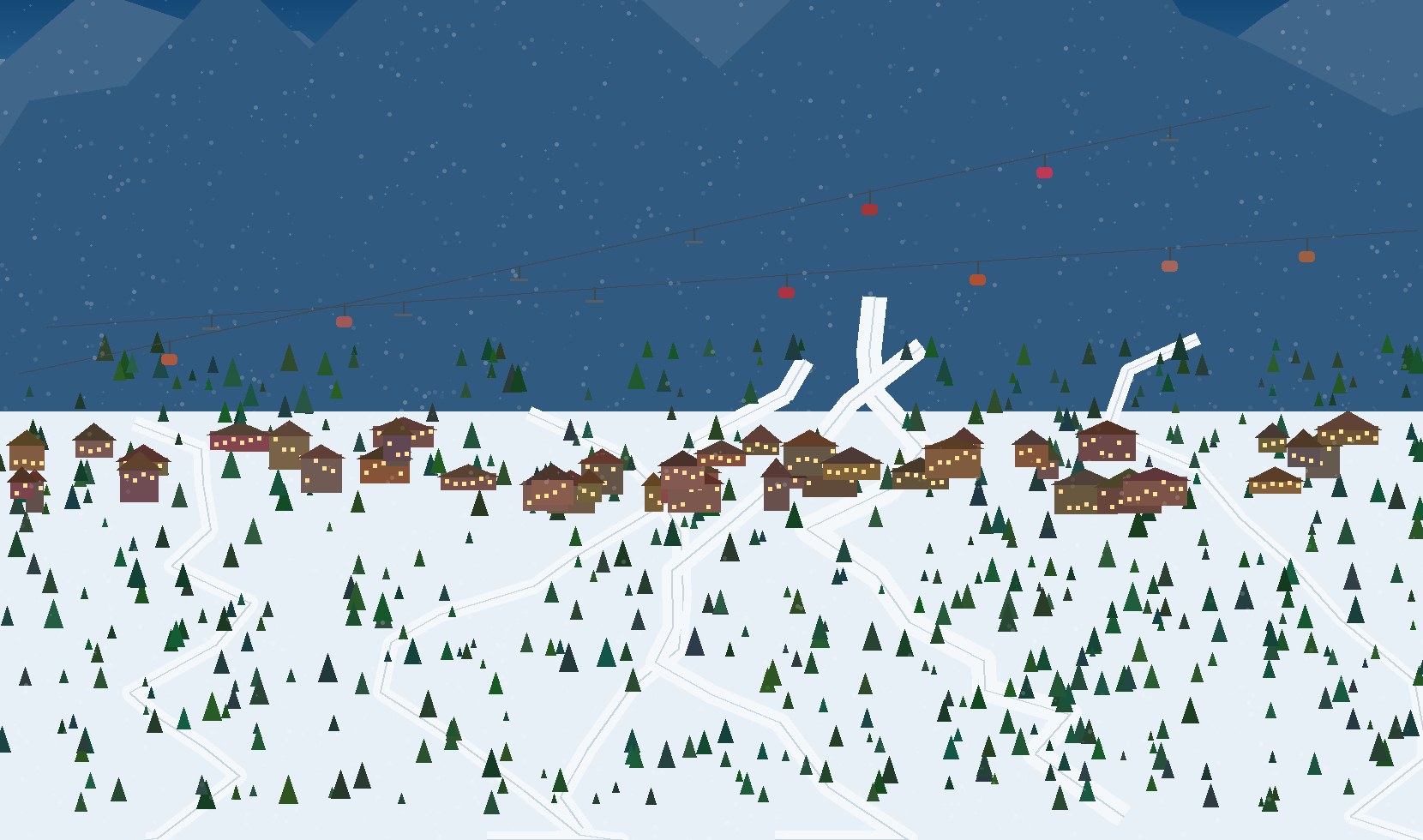 winter alpine scene 59